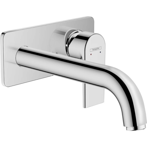 Смеситель для раковины настенный Hansgrohe Vernis Shape 71578000 хром фото