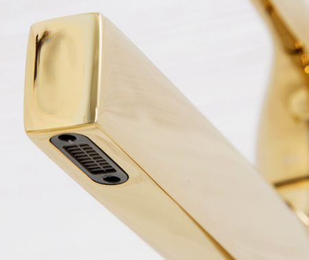 Смеситель для раковины WasserKRAFT Sauer 7103 глянцевое золото фото