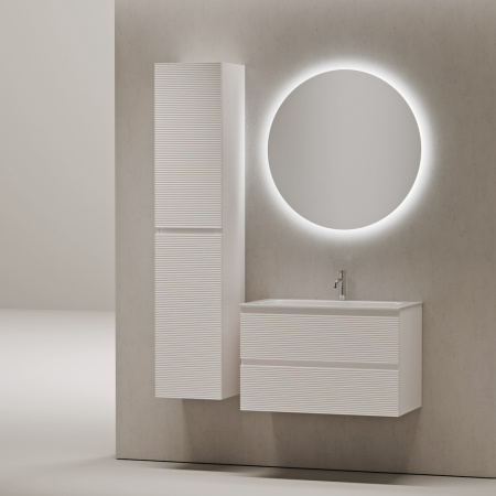 Тумба под раковину Sancos Folk FL80W белая фото