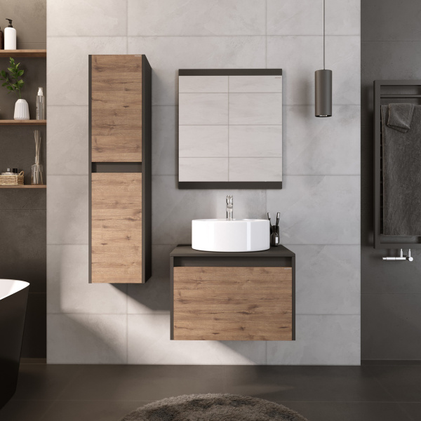 Зеркало Grossman Смарт 60 206005 графит фото