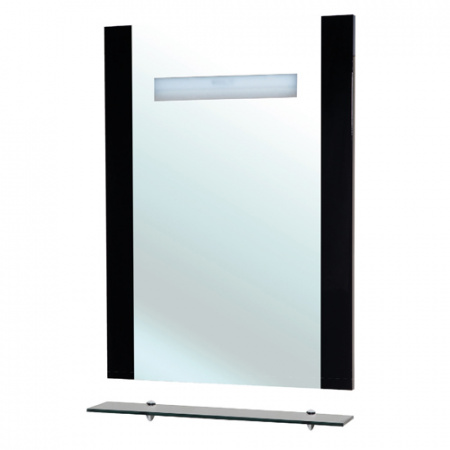 Зеркало с подсветкой Bellezza Берта-60 черное фото