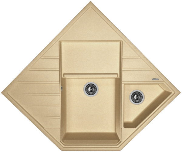 Кухонная мойка БОМБЕИ1/2 Florentina 20.375.J0900 бежевый фото