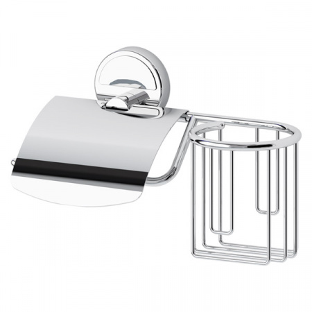 Держатель туалетной бумаги с крышкой и освежителя FBS Luxia LUX 053 фото