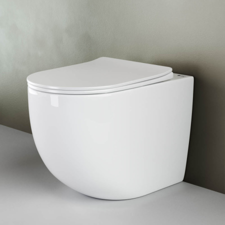 Унитаз приставной Ceramica Nova Mia CN1810 с сиденьем Soft Close фото