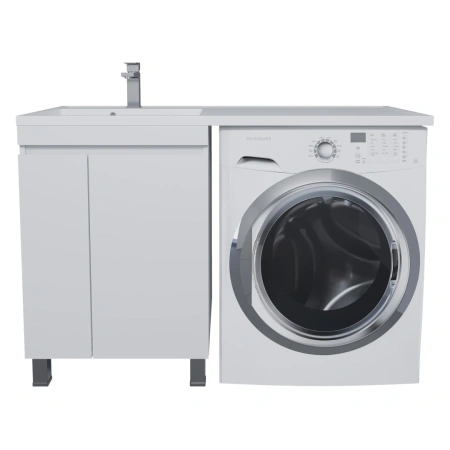 Тумба под стиральную машину Uperwood Magenta 5930205165 белая фото