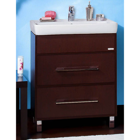 Тумба с раковиной Бриклаер Чили 70 венге фото