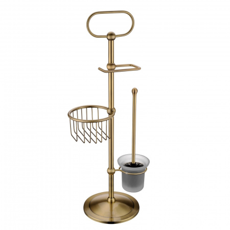 Стойка для туалета в ванную комнату Timo Nelson 160085/02 антик фото