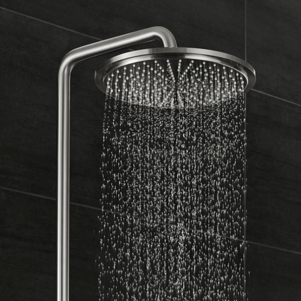 Душевая система (стойка) напольная Grohe Essence New 23741DC1 суперсталь фото