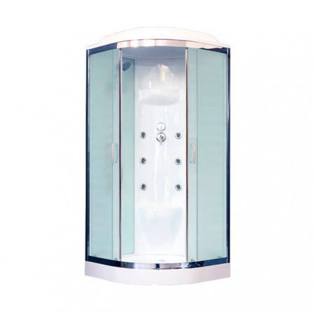 Душевая кабина Royal Bath НК RB100HK7-WC-CH 100x100 фото