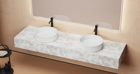 Накладная раковина Abber Bequem AC2114 41x41 фото