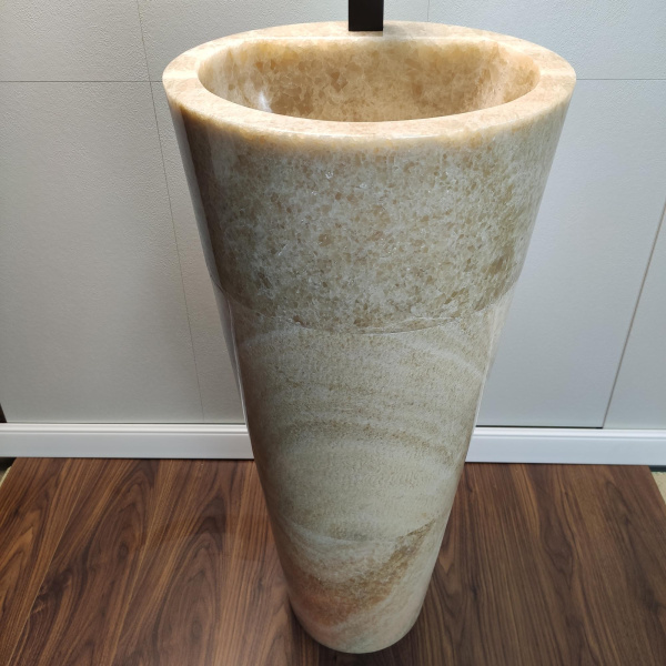 Раковина напольная из оникса Sunset ON-01344 (40*40*90) фото