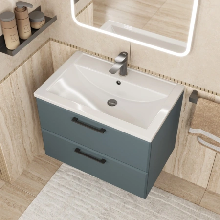 Тумба под раковину Uperwood Foster 70 TFosterNEW70g серый графит фото