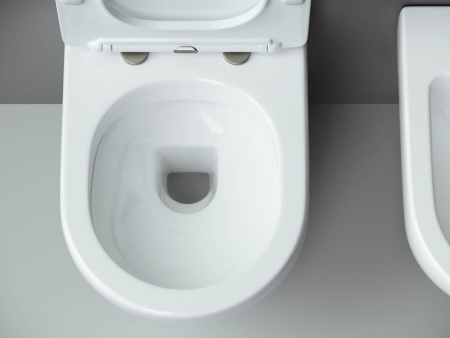 Унитаз подвесной безободковый Ceramica Nova Metropol CN4002 с сиденьем Soft Close фото