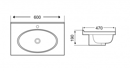 Раковина WeltWasser Deilbach DEILBACH 7507-60 фото