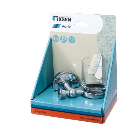 Стакан для зубных щеток Fixsen Adele FX-55006 фото