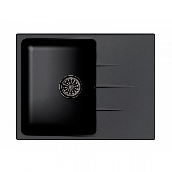 Мойка кухонная Ewigstein Gerd G- 45F антрацит фото