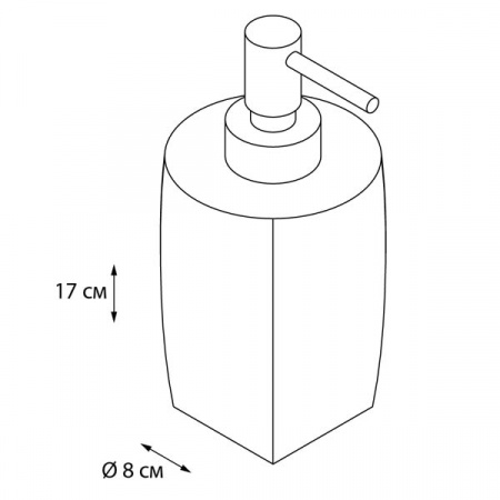 Дозатор для жидкого мыла Fixsen Balk FX-270-1 фото