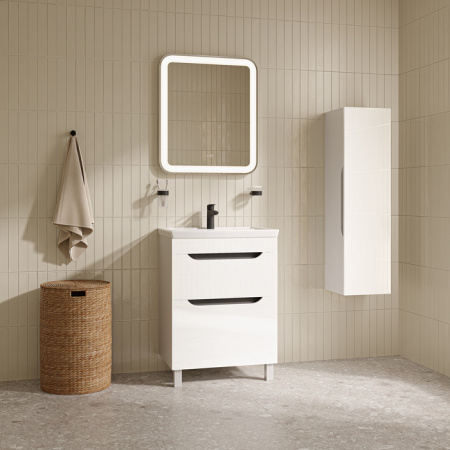 Напольная тумба с раковиной Iddis Ray RAY60WFi95K 60 см фото