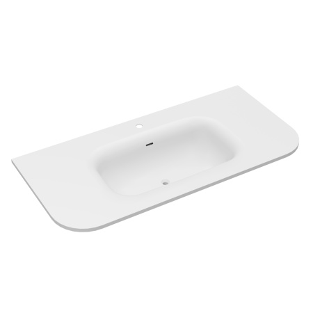 Раковина Vincea Alto 100 VCB-4A100MW белая матовая фото