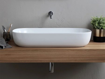 Раковина-чаша Scarabeo Glam 76 1803 Белая фото