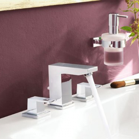 Смеситель для раковины двухвентильный Grohe Eurocube 20351000 фото