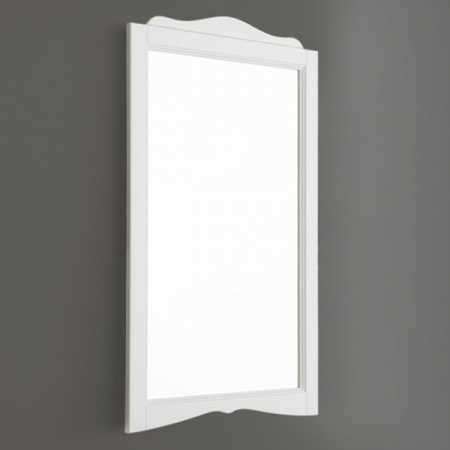 Зеркало в деревянной раме Simas Arcade ARS1 белое 63 см фото