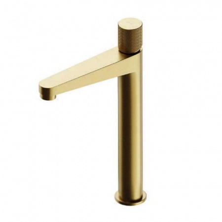 Высокий смеситель для раковины Omnires Contour CT8012GLB золото фото