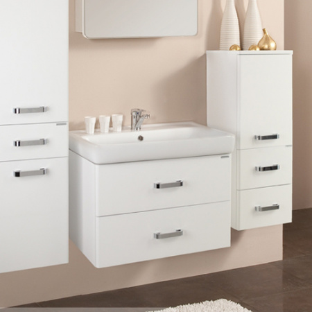 Тумба под раковину Акватон Америна 70 1A137601AM010 белая фото