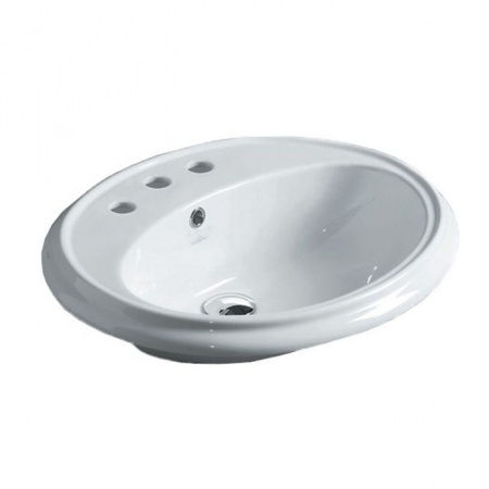 Раковина встраиваемая Simas Arcade AR859bi*3 с 3 отв. 61 см фото