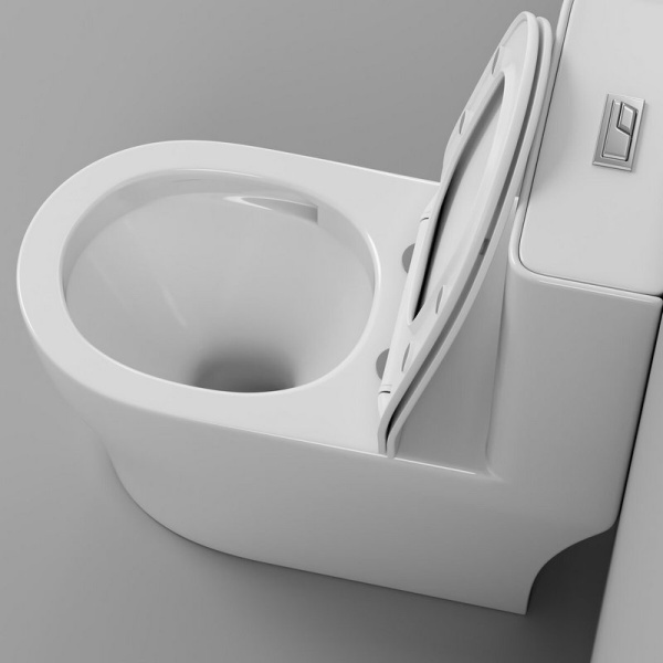 Унитаз напольный со смывом торнадо Grossman Classic GR-4488SQ с сиденьем фото