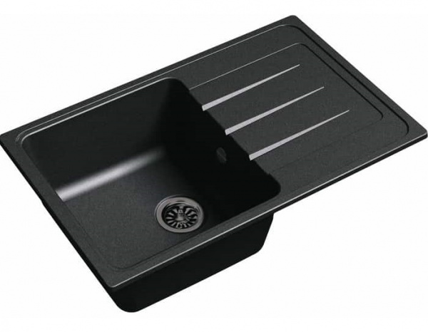 Мойка кухонная Ewigstein Elegant E- 50F черный фото