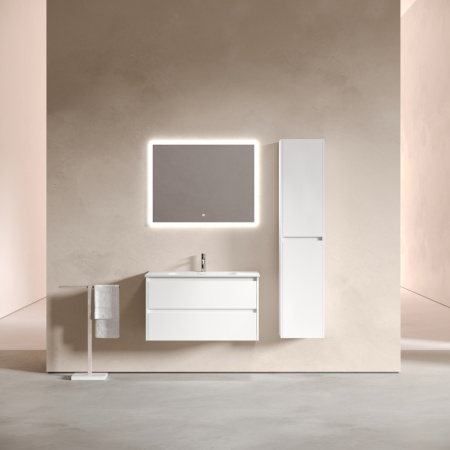 Тумба под раковину Sancos Libra LB90W белая фото