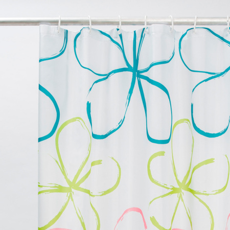 Текстильная шторка для ванной комнаты 200*180 Iddis Basic B18P218i11 фото