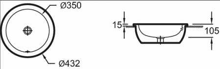 Раковина Jacob Delafon Vox EYN102-00 фото