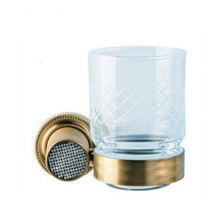 Стакан для зубных щеток Boheme Royal Crystal 10924-BR фото