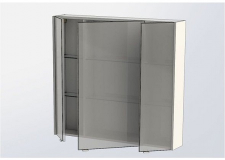 Зеркало-шкаф Aquanet Августа 100 00210005 фото