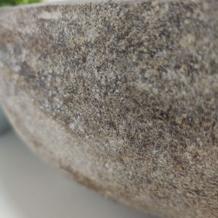 Накладная раковина из речного камня RS01475 (55*41*15) B11 фото