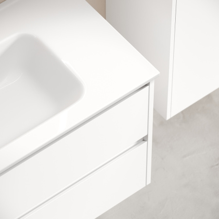 Тумба под раковину Sancos Libra LB90W белая фото