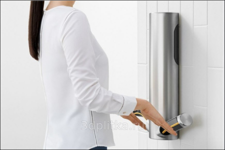 Сушилка для рук Dyson Airblade 9kJ HU03 нержавеющая сталь 314696-01 фото