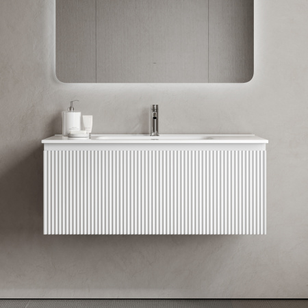 Тумба под раковину Sancos Snob R 1.0 SNR1.0100W Bianco фото