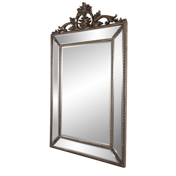 Зеркало в раме Art-Zerkalo Ambren Silver FA030SL 90х144 фото