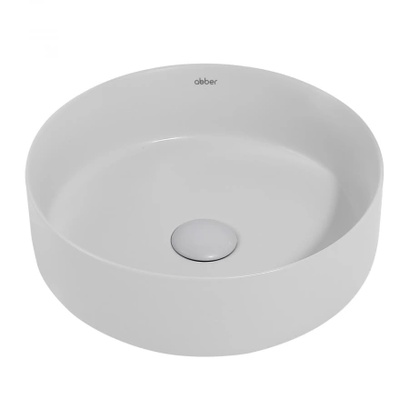 Накладная раковина Abber Bequem AC2108MLG 36x36 светло-серая матовая фото