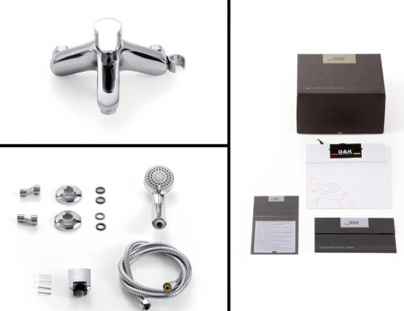 Смеситель для ванны с душем D&K Marx Rhein DA1393201 фото