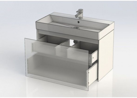 Тумба с раковиной Aquanet Нью-Йорк 85 00213936 фото