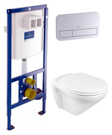 Комплект Villeroy & Boch Omnia classic 768210 с кнопкой смыва фото