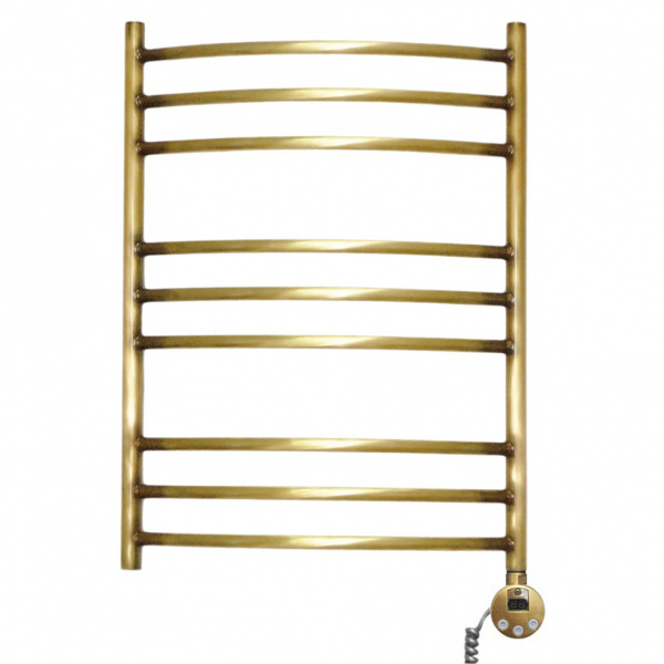 Полотенцесушитель электрический Domoterm Калипсо П9 (500х700) (бронза) правый фото