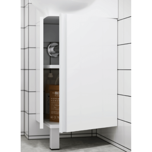 Тумба под раковину угловая Aqwella Porto 45 POR0104WW фото