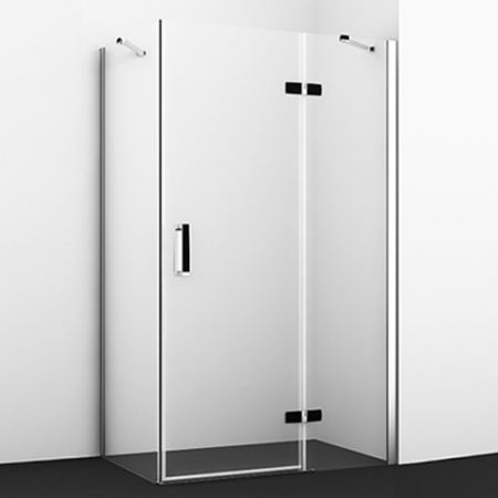 Душевой уголок WasserKRAFT Aller Black 10H10R BLACK 120х100 фото