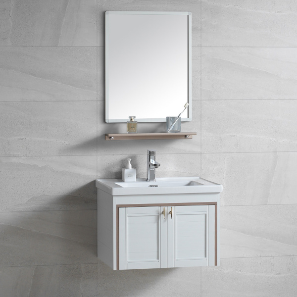 Комплект мебели для ванной River Amalia 705 BG бежевый фото