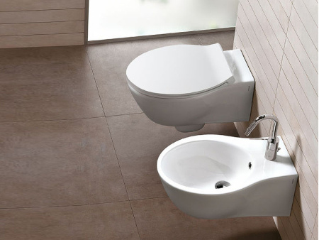 Биде Hatria Nido YXNI01 подвесное Белое фото